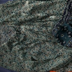 really great lace up floral shirt!